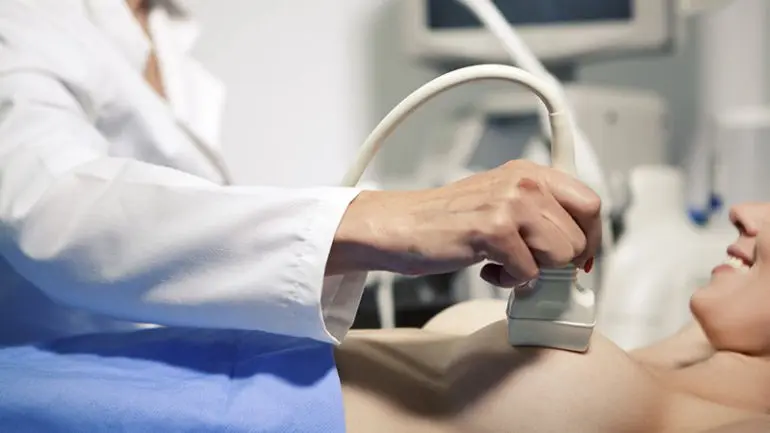 examen ecografía mamaria